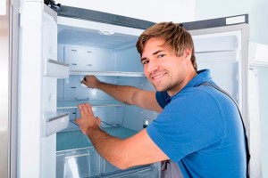 Установить новый холодильник